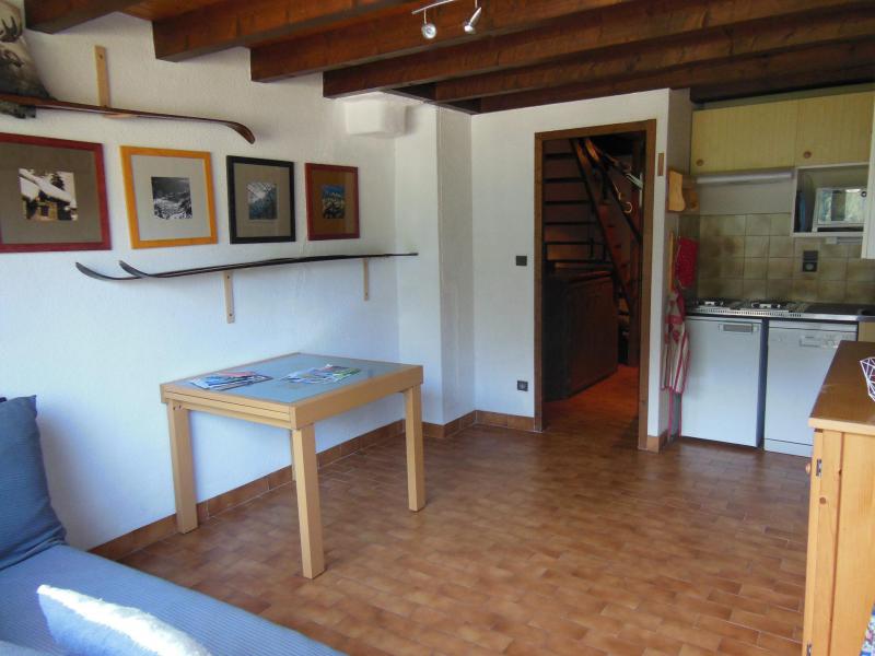 Rent in ski resort 3 room duplex apartment 6 people (D023CL) - Les Hauts de Planchamp - Campanule - Champagny-en-Vanoise - Living room