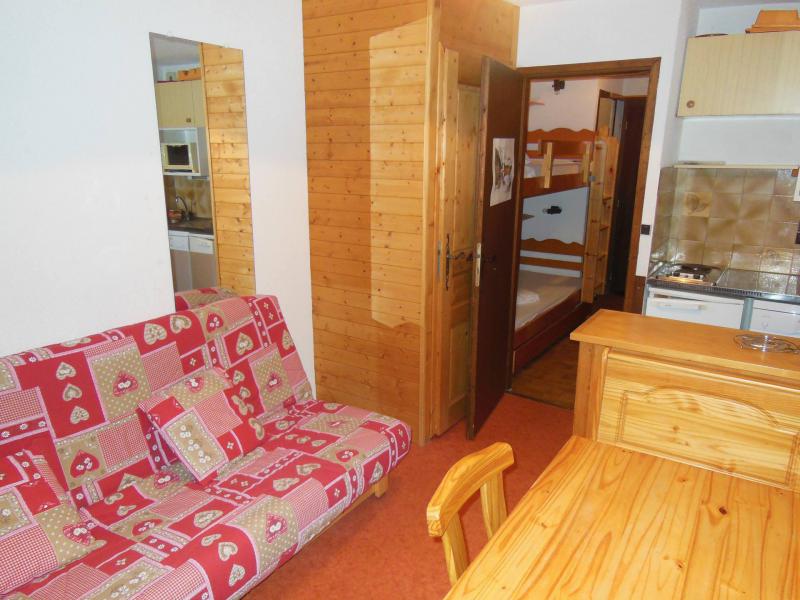 Rent in ski resort Studio sleeping corner 4 people (D12BCL) - Les Hauts de Planchamp - Dryades - Champagny-en-Vanoise - Living room