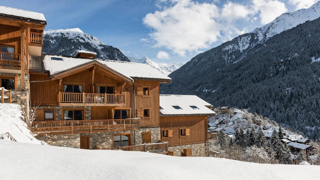Skiverleih Résidence CGH Les Alpages de Champagny - Champagny-en-Vanoise - Draußen im Winter