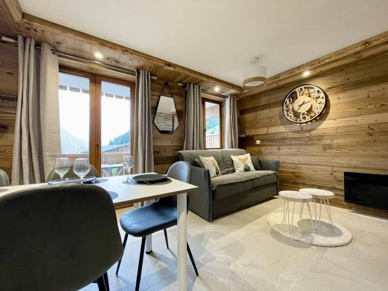 Rent in ski resort 2 room apartment 4 people (12) - Résidence Club Alpina - Champagny-en-Vanoise - Living room