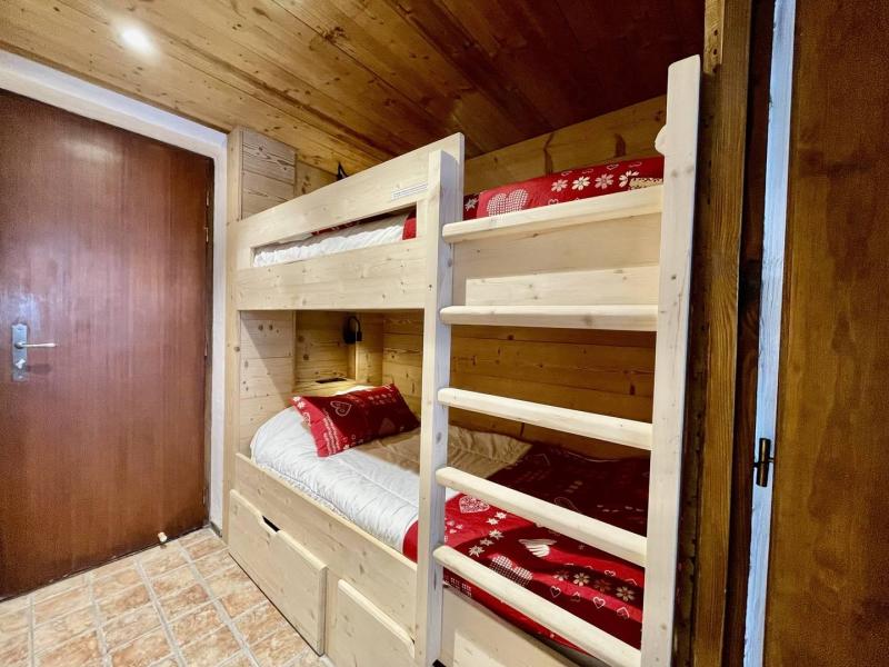 Аренда на лыжном курорте Квартира студия со спальней для 2 чел. (6) - Résidence Club Alpina - Champagny-en-Vanoise - Двухъярусные кровати