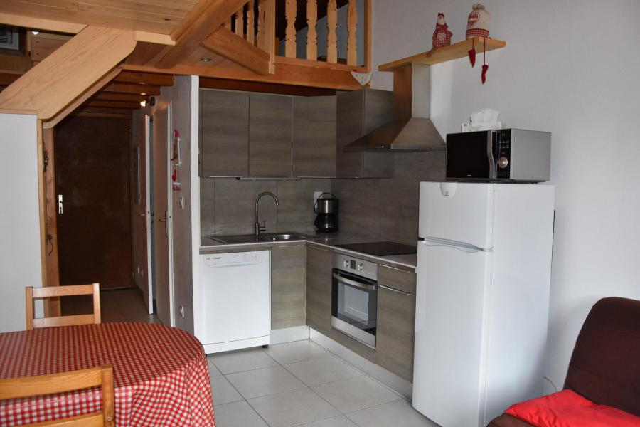 Skiverleih 2-Zimmer-Appartment für 4 Personen (GENTIANE) - Résidence Flor'Alpes - Champagny-en-Vanoise - Wohnzimmer