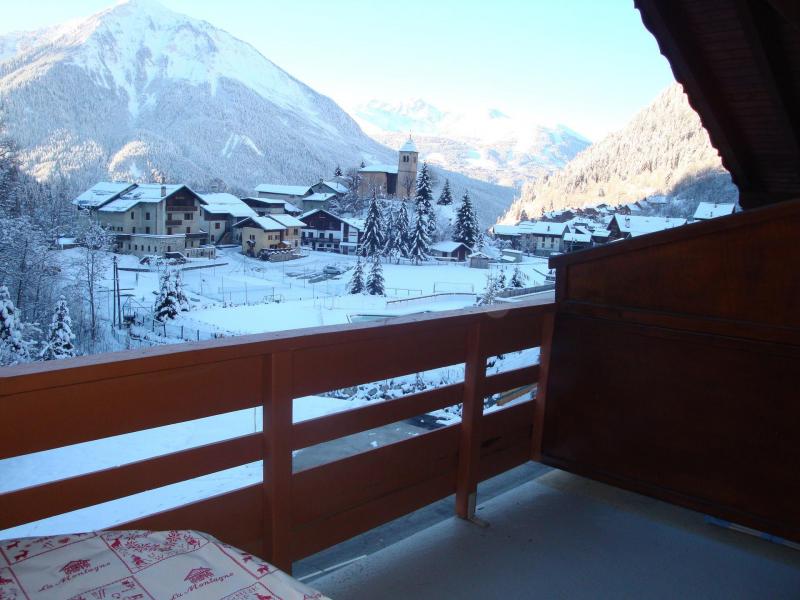 Soggiorno sugli sci Appartamento 2 stanze per 4 persone (GENTIANE) - Résidence Flor'Alpes - Champagny-en-Vanoise - Balcone