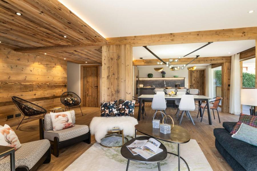 Skiverleih 5-Zimmer-Appartment für 8 Personen (4) - Résidence l'Ancolie - Champagny-en-Vanoise - Wohnzimmer