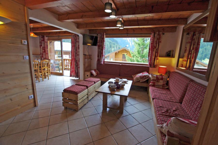 Rent in ski resort 6 room triplex apartment 12 people (002CH) - Résidence l'Echayer - Champagny-en-Vanoise - Living room