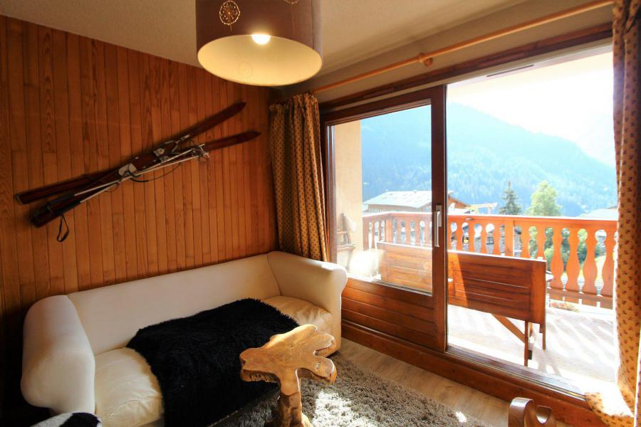 Rent in ski resort 2 room apartment sleeping corner 4 people (035CL) - Résidence le Centre - Champagny-en-Vanoise - Living room