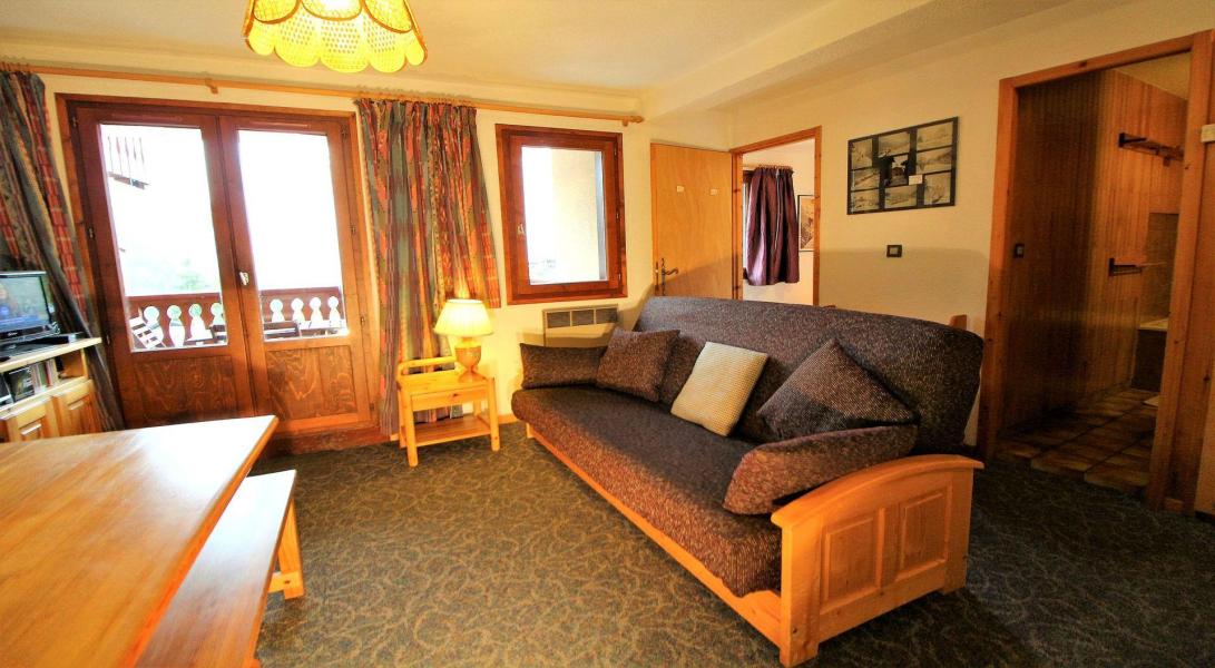 Skiverleih 2-Zimmer-Holzhütte für 6 Personen (034CL) - Résidence le Centre - Champagny-en-Vanoise - Wohnzimmer