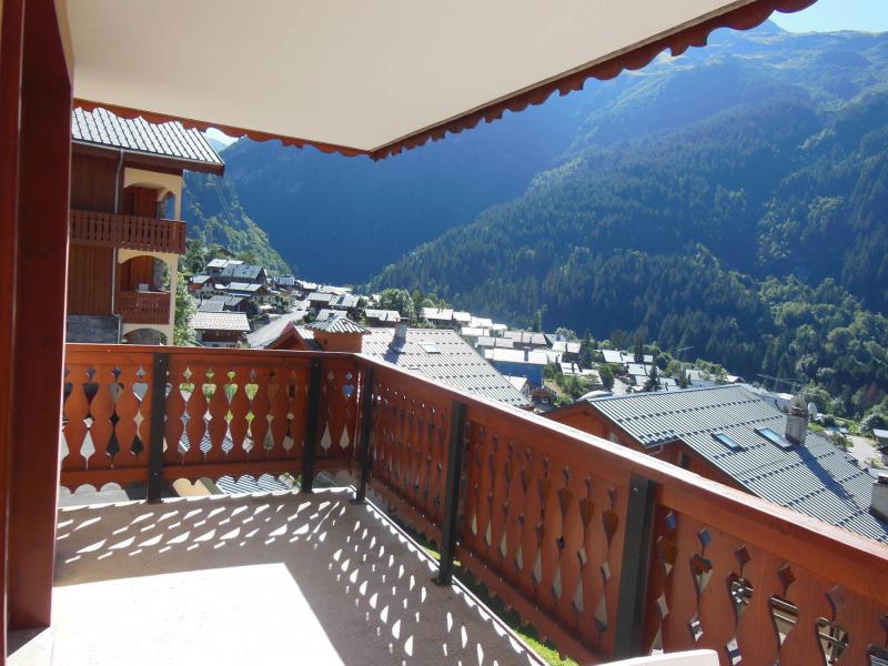 Rent in ski resort 2 room apartment cabin 6 people (021CL) - Résidence le Chardonnet - Champagny-en-Vanoise - Balcony
