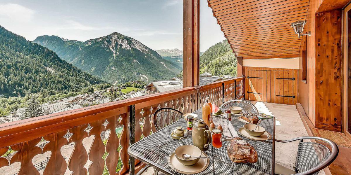 Skiverleih 4-Zimmer-Appartment für 7 Personen (042P) - Résidence le Chardonnet - Champagny-en-Vanoise - Terrasse