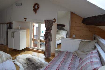 Location au ski Appartement 3 pièces mezzanine 6 personnes (010CL) - Résidence le Dahu - Champagny-en-Vanoise - Chambre