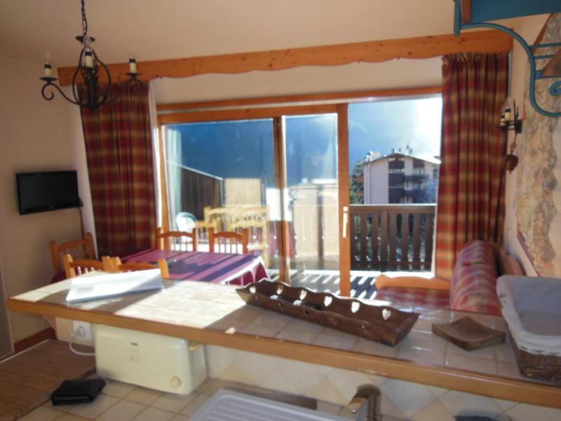 Rent in ski resort 2 room duplex apartment 3-5 people (406CL) - Résidence le Reclaz - Champagny-en-Vanoise - Living room