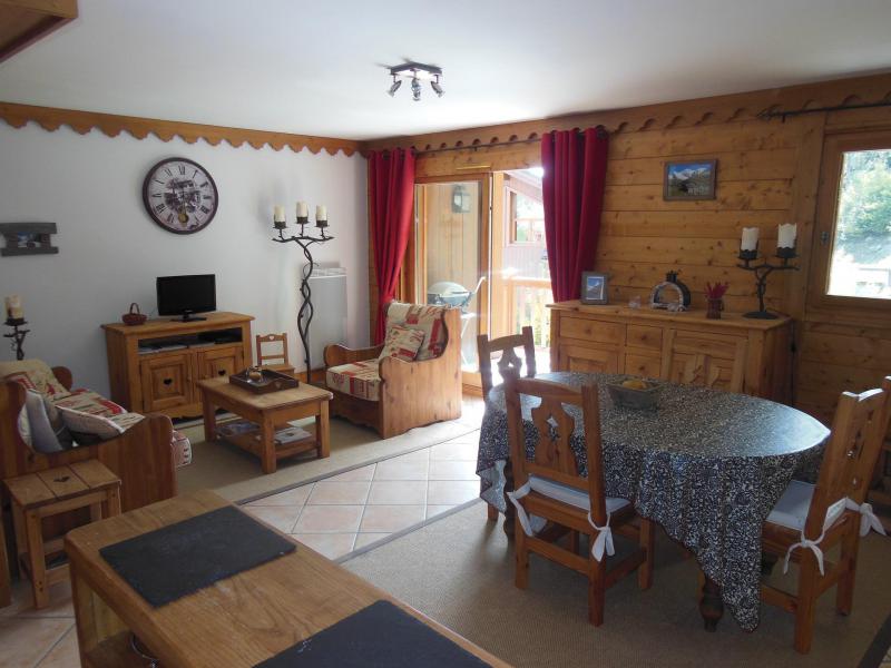 Skiverleih 3-Zimmer-Appartment für 6 Personen (C5P) - Résidence les Alpages - Champagny-en-Vanoise - Wohnzimmer