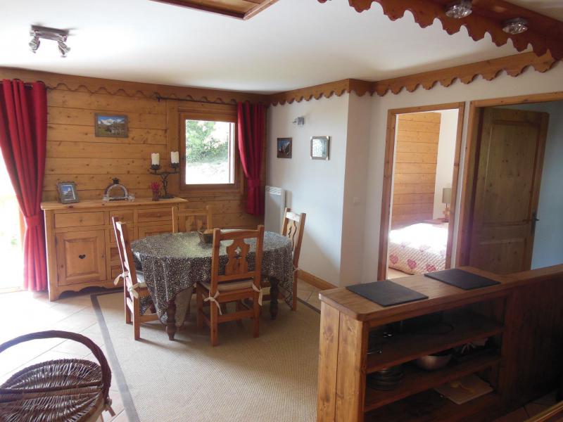 Ski verhuur Appartement 3 kamers 6 personen (C5P) - Résidence les Alpages - Champagny-en-Vanoise - Woonkamer