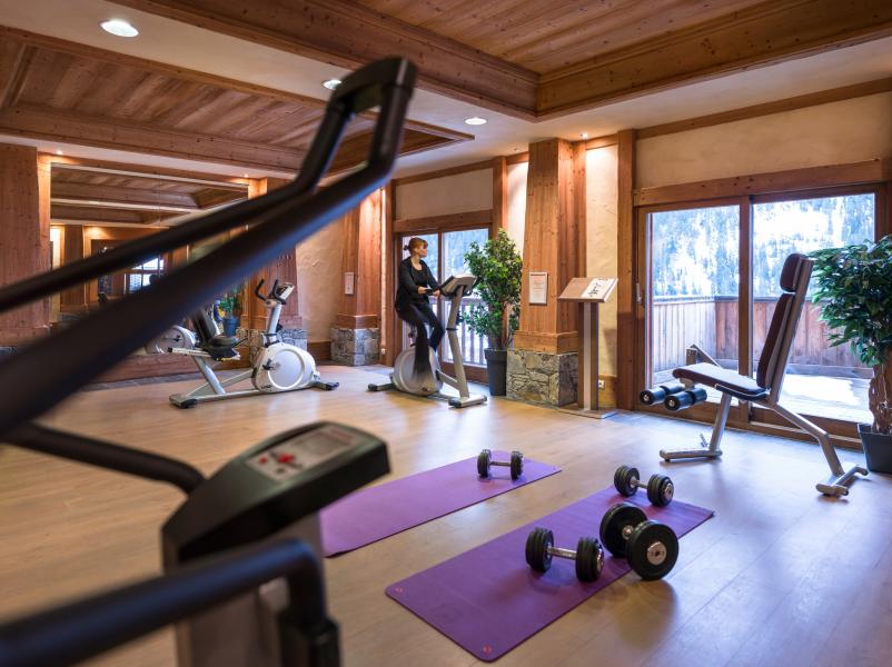 Ski verhuur Résidence les Alpages de Champagny - Champagny-en-Vanoise - Fitnessruimte