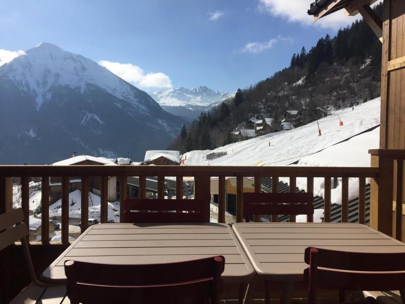 Skiverleih 3-Zimmer-Appartment für 6 Personen (A19P) - Résidence les Balcons Etoilés - Champagny-en-Vanoise - Terrasse