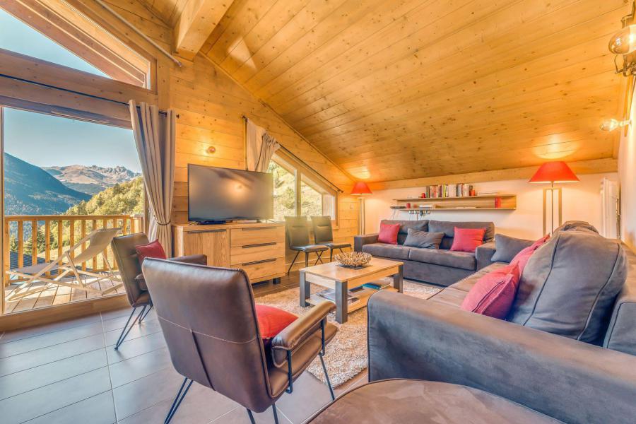 Ski verhuur Appartement duplex 5 kamers 10 personen (B25P) - Résidence les Balcons Etoilés - Champagny-en-Vanoise