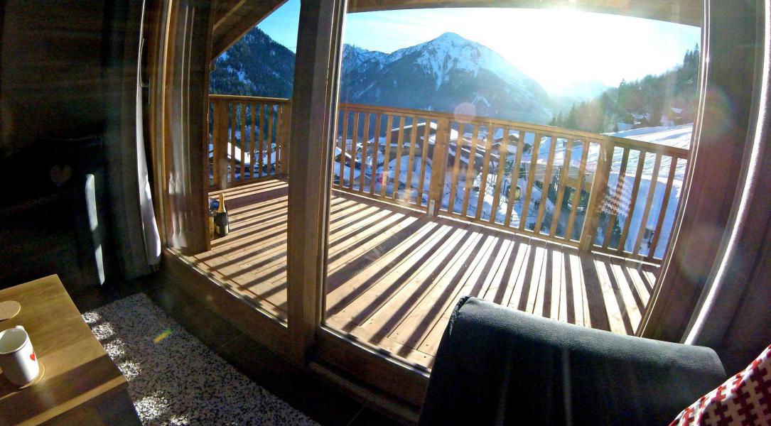 Ski verhuur Appartement 3 kamers 6 personen (A12P) - Résidence les Balcons Etoilés - Champagny-en-Vanoise - Balkon