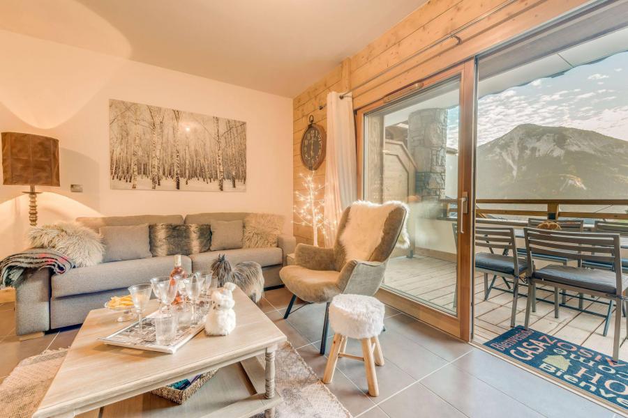 Location au ski Appartement 4 pièces 8 personnes (B02) - Résidence les Balcons Etoilés - Champagny-en-Vanoise - Séjour