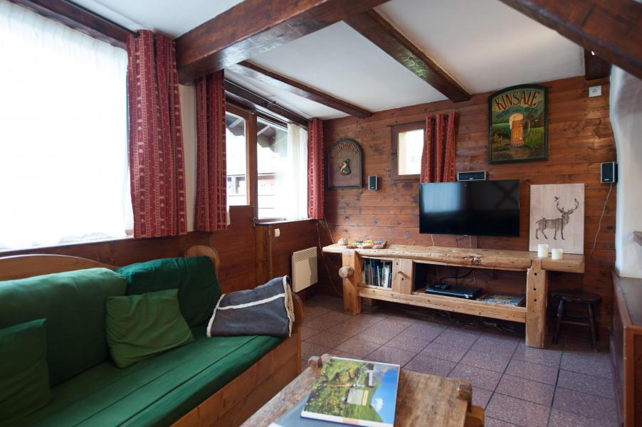 Rent in ski resort 3 room chalet 8 people - Résidence les Edelweiss - Champagny-en-Vanoise - TV