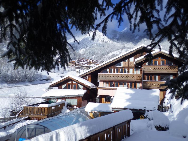 Ski verhuur Résidence les Edelweiss - Champagny-en-Vanoise - Buiten winter