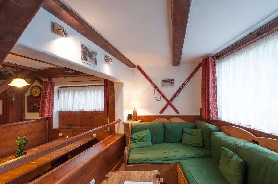 Ski verhuur Chalet mitoyen 3 kamers mezzanine 6-8 personen - Résidence les Edelweiss - Champagny-en-Vanoise - Woonkamer