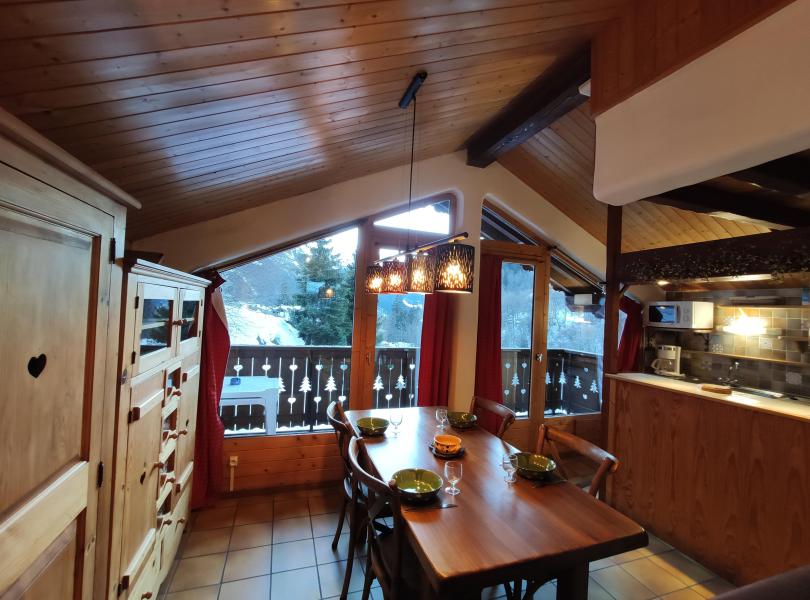 Alquiler al esquí Estudio mezzanine para 4 personas - Résidence les Edelweiss - Champagny-en-Vanoise - Kitchenette