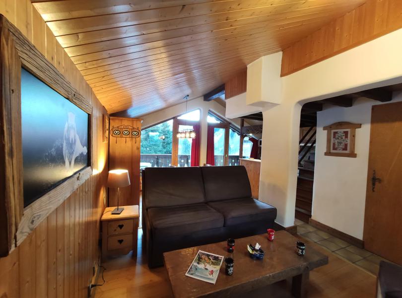 Ski verhuur Studio mezzanine 4 personen - Résidence les Edelweiss - Champagny-en-Vanoise - Zitbank