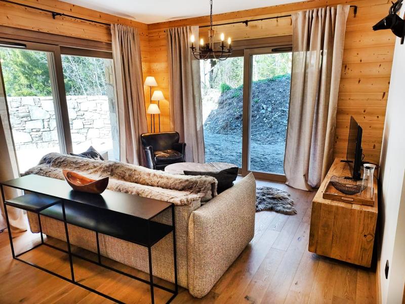 Rent in ski resort 2 room apartment 4 people (C01) - Résidence les Terrasses de la Vanoise - Champagny-en-Vanoise - Living room