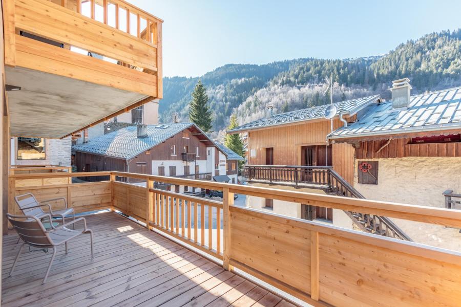 Rent in ski resort 3 room apartment sleeping corner 8 people (A16) - Résidence les Terrasses de la Vanoise - Champagny-en-Vanoise - Balcony