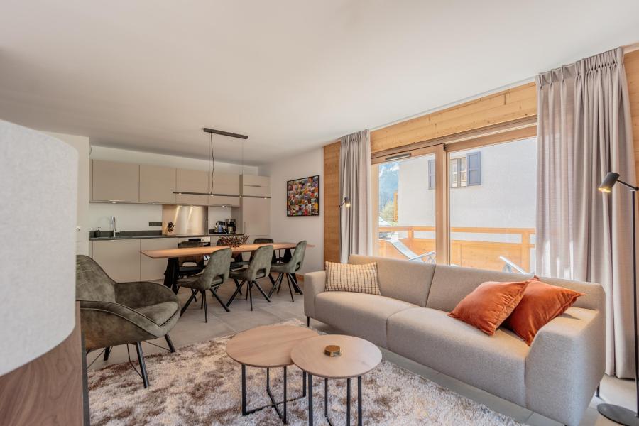 Skiverleih 3-Zimmer-Appartment für 4 Personen (A15) - Résidence les Terrasses de la Vanoise - Champagny-en-Vanoise - Wohnzimmer