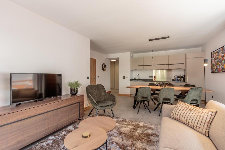 Skiverleih 3-Zimmer-Appartment für 4 Personen (A15) - Résidence les Terrasses de la Vanoise - Champagny-en-Vanoise - Wohnzimmer