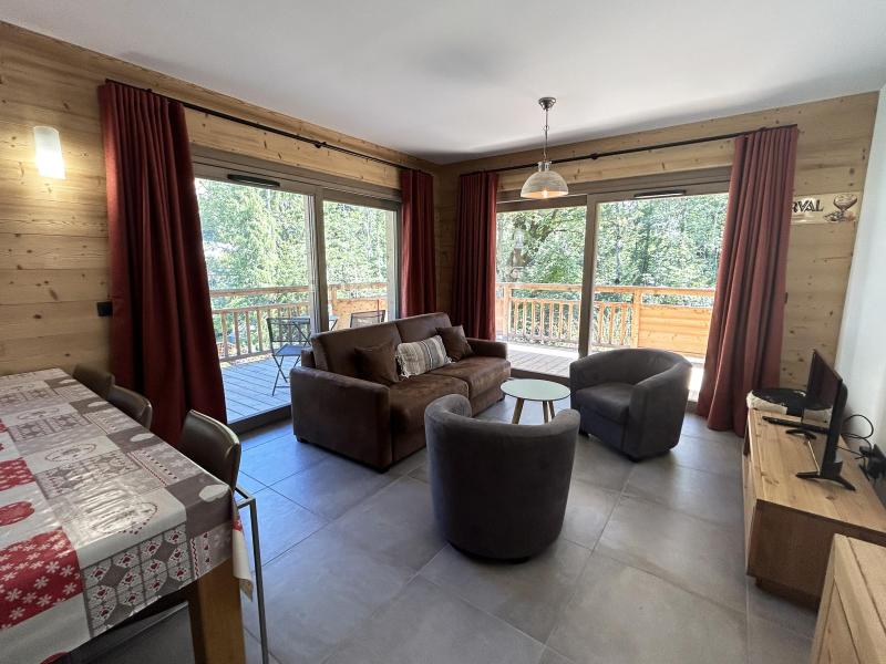 Skiverleih 3-Zimmer-Appartment für 6 Personen (C11) - Résidence les Terrasses de la Vanoise - Champagny-en-Vanoise - Wohnzimmer