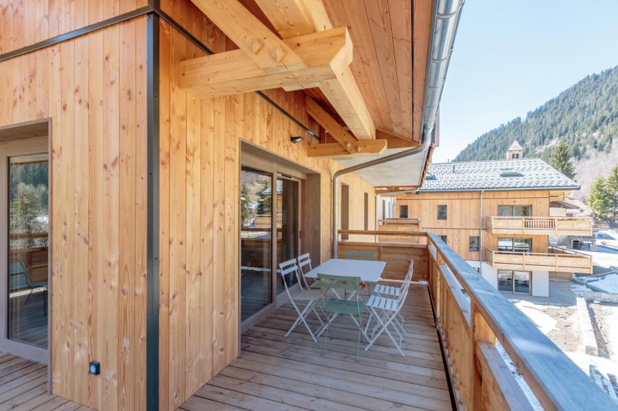 Skiverleih 3-Zimmer-Appartment für 6 Personen (C21) - Résidence les Terrasses de la Vanoise - Champagny-en-Vanoise - Balkon