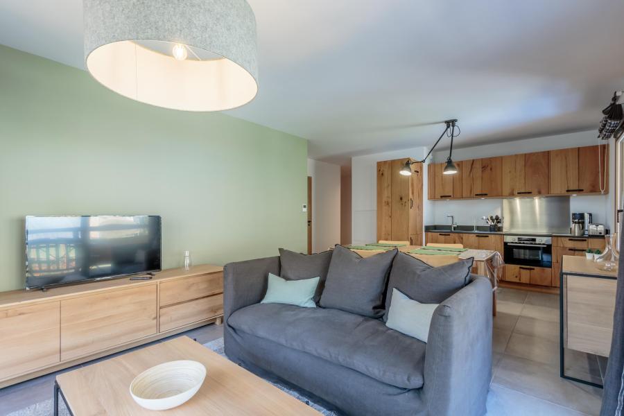 Skiverleih 3-Zimmer-Appartment für 6 Personen (C21) - Résidence les Terrasses de la Vanoise - Champagny-en-Vanoise - Wohnzimmer