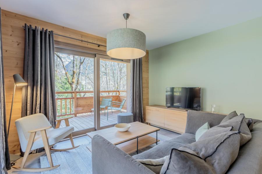 Skiverleih 3-Zimmer-Appartment für 6 Personen (C21) - Résidence les Terrasses de la Vanoise - Champagny-en-Vanoise - Wohnzimmer