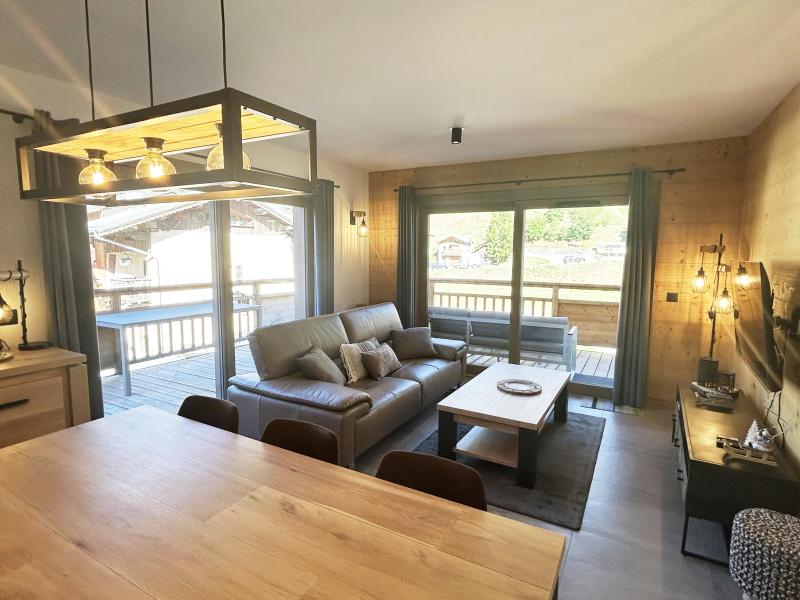 Skiverleih 3-Zimmer-Berghütte für 6 Personen (B24) - Résidence les Terrasses de la Vanoise - Champagny-en-Vanoise - Wohnzimmer