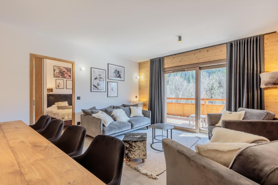 Rent in ski resort 4 room apartment sleeping corner 8 people (C13) - Résidence les Terrasses de la Vanoise - Champagny-en-Vanoise - Living room