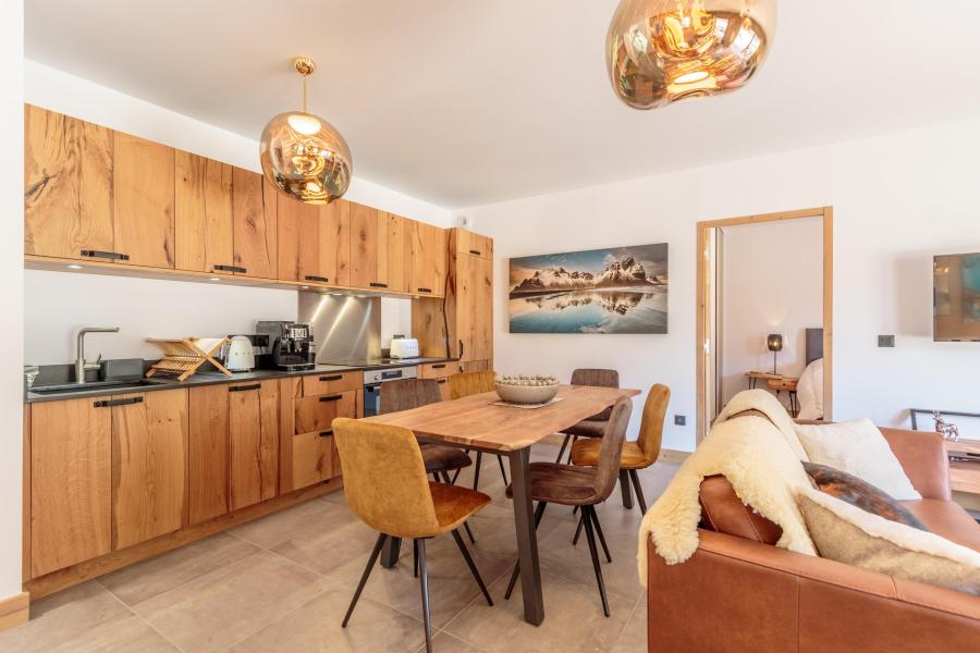 Skiverleih 4-Zimmer-Appartment für 6 Personen (B02) - Résidence les Terrasses de la Vanoise - Champagny-en-Vanoise - Wohnzimmer