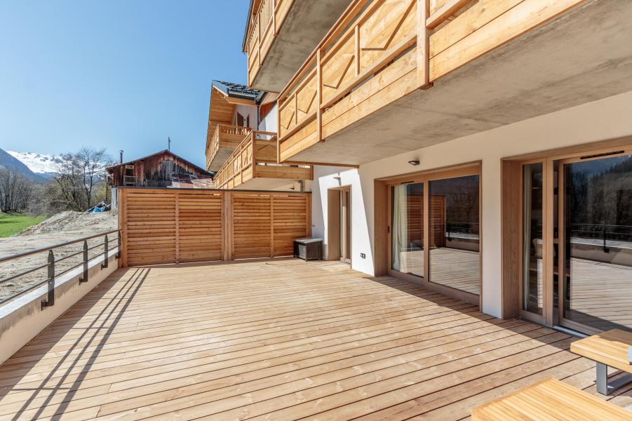 Skiverleih 5-Zimmer-Appartment für 10 Personen (A02) - Résidence les Terrasses de la Vanoise - Champagny-en-Vanoise - Terrasse