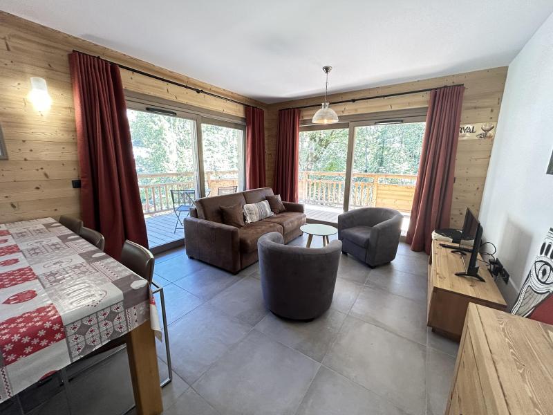 Wynajem na narty Apartament 3 pokojowy 6 osób (C11) - Résidence les Terrasses de la Vanoise - Champagny-en-Vanoise - Pokój gościnny