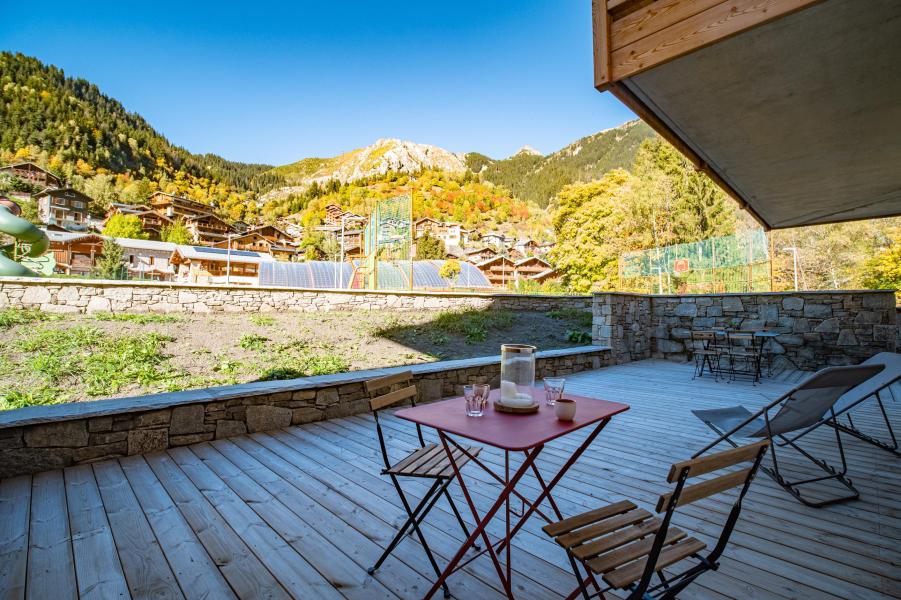 Wynajem na narty Apartament 3 pokojowy z alkową 7 osób (B04) - Résidence les Terrasses de la Vanoise - Champagny-en-Vanoise - Taras