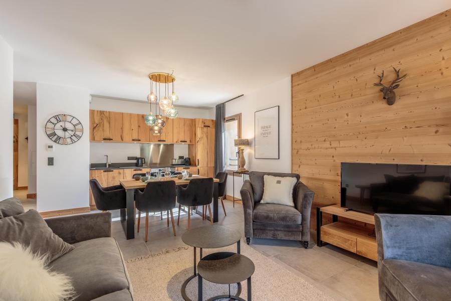 Alquiler al esquí Apartamento cabina 3 piezas para 6 personas (B14) - Résidence les Terrasses de la Vanoise - Champagny-en-Vanoise - Estancia