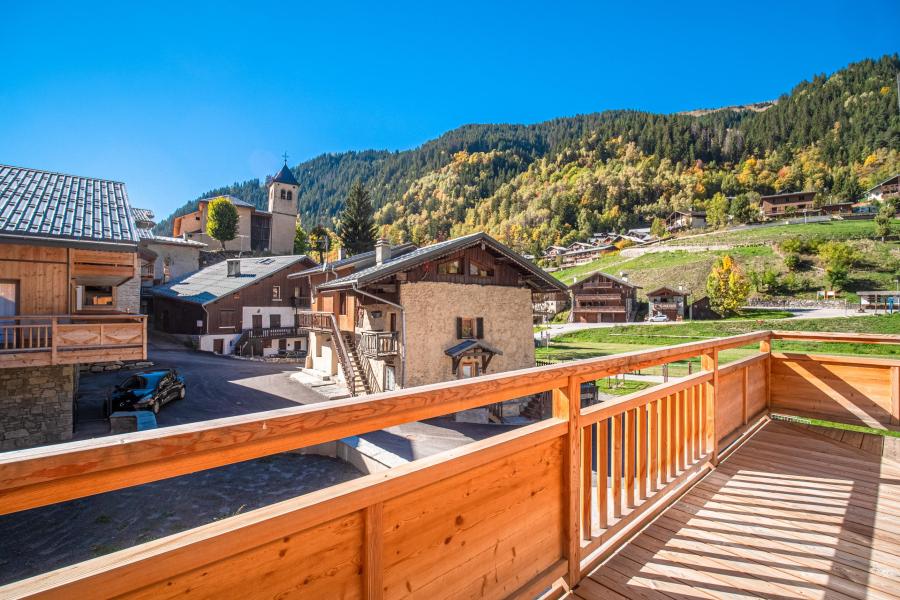 Alquiler al esquí Apartamento cabina 3 piezas para 6 personas (B24) - Résidence les Terrasses de la Vanoise - Champagny-en-Vanoise - Balcón