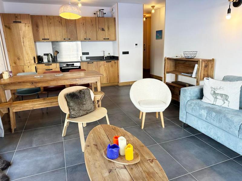 Alquiler al esquí Apartamento cabina 3 piezas para 7 personas (B04) - Résidence les Terrasses de la Vanoise - Champagny-en-Vanoise - Estancia