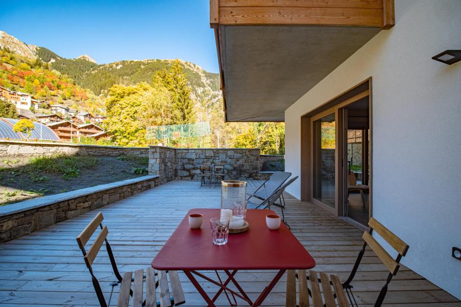 Alquiler al esquí Apartamento cabina 3 piezas para 7 personas (B04) - Résidence les Terrasses de la Vanoise - Champagny-en-Vanoise - Terraza