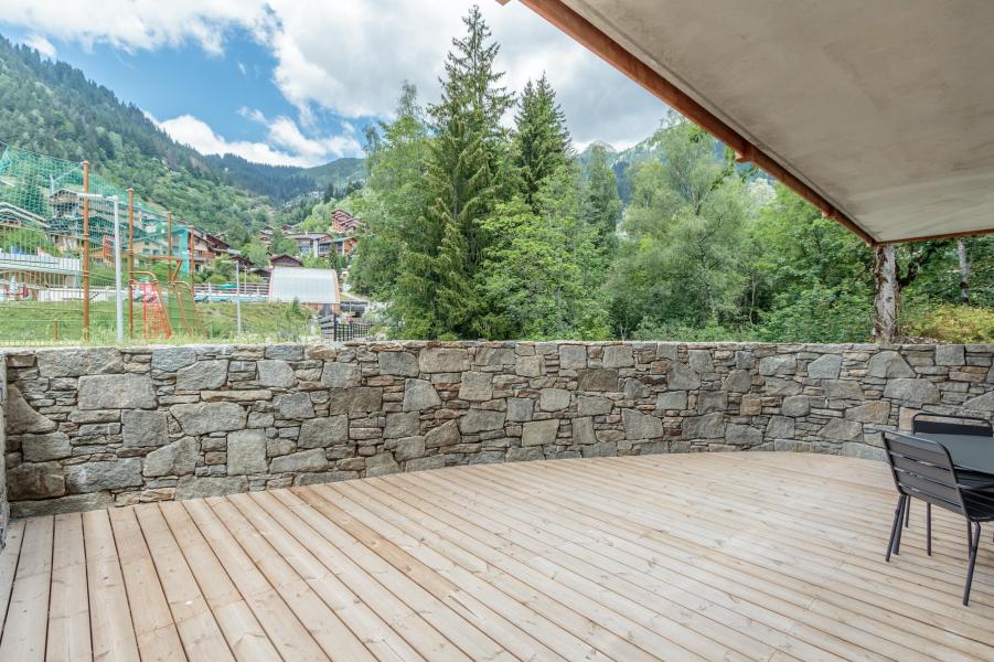 Location au ski Appartement 2 pièces 4 personnes (C01) - Résidence les Terrasses de la Vanoise - Champagny-en-Vanoise - Terrasse