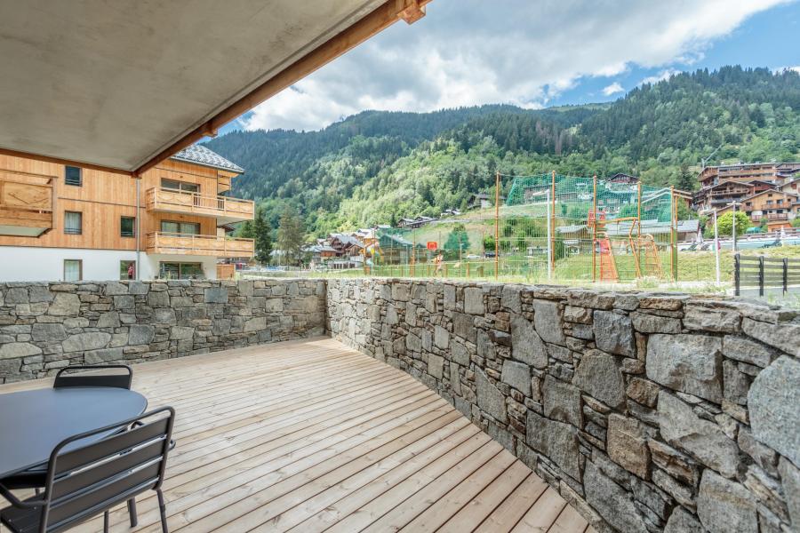 Location au ski Appartement 2 pièces 4 personnes (C01) - Résidence les Terrasses de la Vanoise - Champagny-en-Vanoise - Terrasse