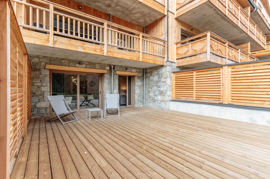 Location au ski Appartement 2 pièces cabine 4 personnes (B01) - Résidence les Terrasses de la Vanoise - Champagny-en-Vanoise - Terrasse