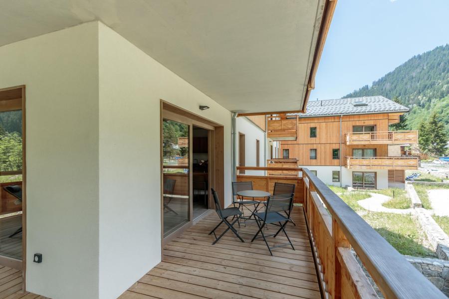 Location au ski Appartement 3 pièces 6 personnes (C11) - Résidence les Terrasses de la Vanoise - Champagny-en-Vanoise - Balcon