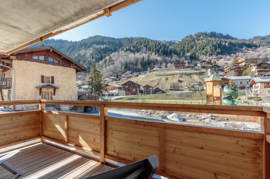 Location au ski Appartement 3 pièces coin montagne 6 personnes (B14) - Résidence les Terrasses de la Vanoise - Champagny-en-Vanoise - Balcon